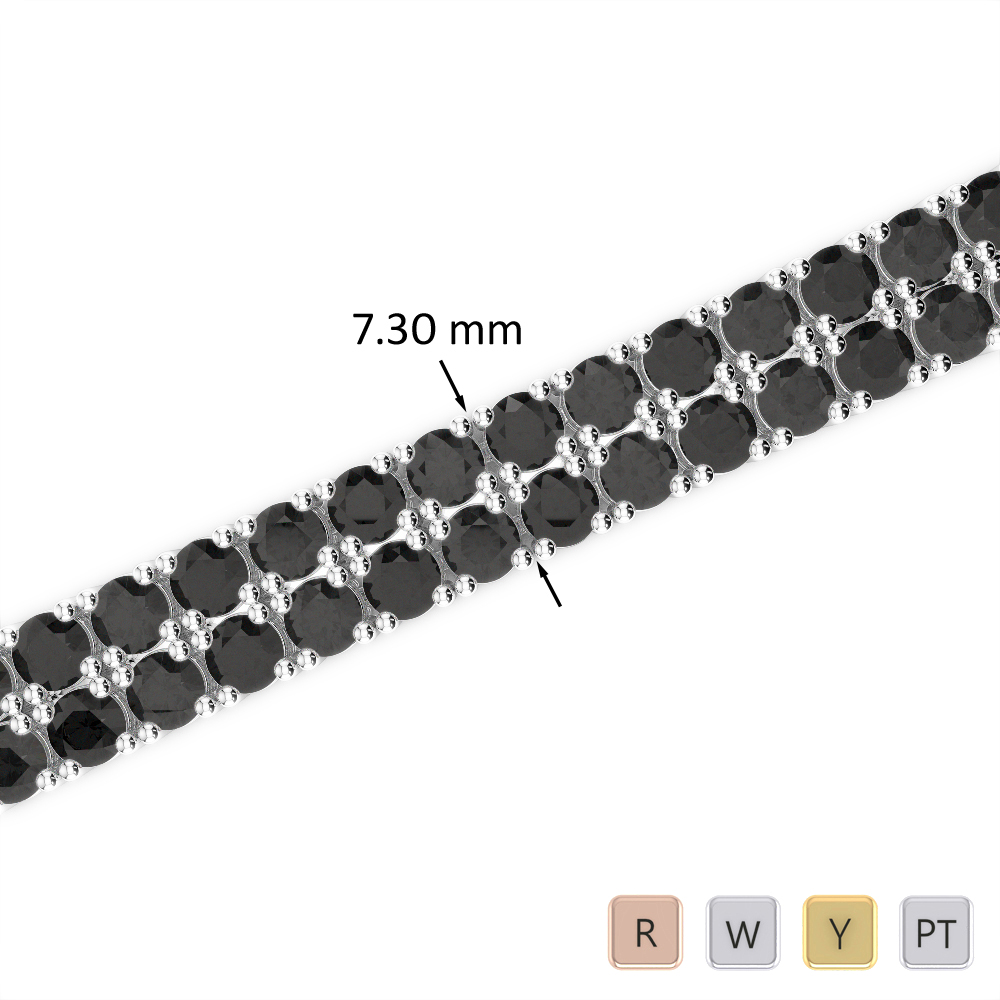 Black Diamond Bracelet 0744